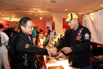 two men at hall of honors atlantic city new jersey martial arts events