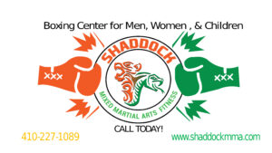 Boxing Open House Shaddock Eldersburg MD