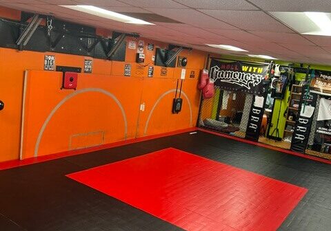Inside of Shaddock MMA Martial Arts Studio